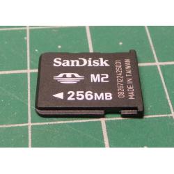 USED, M2, 256MB, Class 2