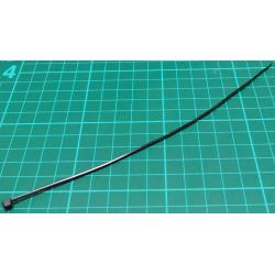 Cable Tie, 2.5x200mm, Black (UV Resistant)