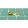 M3 (3.2mm), Fork Terminal, Uninsulated