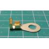 M6 (6.5mm), Ring Terminal, Uninsulated