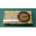 Orienteering Compass with ruler and magnifying glass