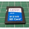 USED, SD, 512MB, Class 6
