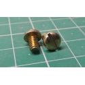 Screw, 6-32 x 1/4", Pan Head, Slotted, (For 3.5" Hard Disks)