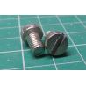 Screw, M5x8mm, Cheese Head, Slotted