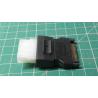 Molex HDD Power Female to SATA power male, Adaptor