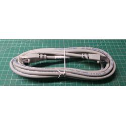 Cat 5e Patch Cable, Screened,3m