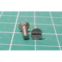 Screw, 4-40 x 5/16", Countersunk Head, Slotted