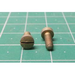 Screw, 4-40 x 5/16", Cheese Head, Slotted