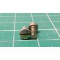 Screw, 4-40 x 1/4", Cheese Head, Slotted