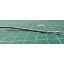 17AWG, 32/0.2, 1mm2, Wire, PVC, Grey, per meter