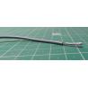 17AWG, 32/0.2, 1mm2, Wire, PVC, Grey, per meter