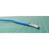 Cable, Twinax, 124ohm, TWC-124-2, Blue, per meter