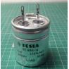 Capacitor, 1u, 400V, Metal Can, with Bleed Resistor