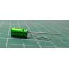 Capacitor, 22u, 25V, electrolytic, bipolar, THT, Ø6.3x11mm