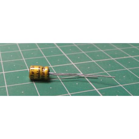 Capacitor: electrolytic, THT, 33uF, 16VDC Ø5x7mm, Pitch: 2mm