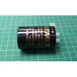 Capacitor, low esr. 33000uF, 16V, KEMET, Alt22A333CD016, RS p/n, 339-7874