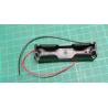 18650 battery holder, with wires