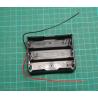 Battery holder 3x 18650