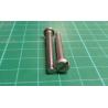 Screw, M4x40, Button head, Slot, Stainless Steel
