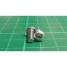 Screw, M4x10, Button head, hex
