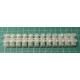 Terminal Block, 12way, for 2.5mm2, 10mm PITCH, 24A, NYLON