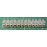 Terminal Block, 12way for 2.5mm2 wire, 8mm PITCH, 24A, NYLON