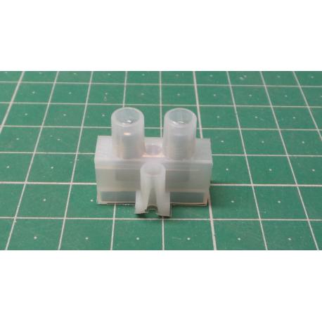 Terminal Block, 1way, for 6mm2 wire, 41AMP, NYLON