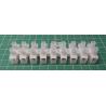 Terminal Block, 9 way, for 6mm2 wire, 12mm PITCH, 41AMP, NYLON