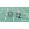 Nut, M4, for 7mm spanner