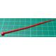 Cable Tie, 2.5x100mm, Red