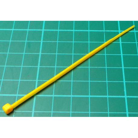 Cable Tie, 2.5x100mm, Yellow