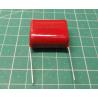 Capacitor, 10u, 250V, polyester film