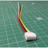 JST-XH 4pin connector + 15cm cable + JST-XH 4ipn jack
