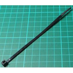 Cable Tie, 3.5x150mm, Black (UV Resistant)