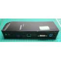 USED Toshiba Dynadock USB3 Docking Station (PA3927U1PRP) (No PSU (Needs 19V Standard Laptop PSU) or Stand)