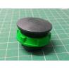 Blanking plug, For 22mm Hole, Green Nut
