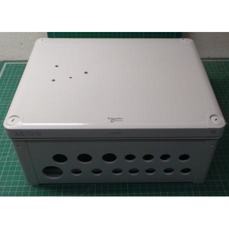 USED, ABS Industrial box low cover,291x 241 x 128, IPK66 IK07, SAREL 85017