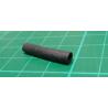 Silicone Sleeving, 3mm bore, 25mm length, Black