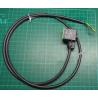MSUD valve plug from A 18mm with cable PUR 3x0.75 bk UL/CSA 1m