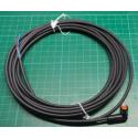 M8 Cable, 3 pin, 5m, Female, IFM EVC148