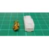 Kubota 19215-63750, Connector, Female, Spade, 1 Pin