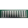 WMB marking card (whole card) MARKED, 11 ... 20 (10x), not stretchable, Vertical marking, snap-on type, white