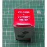 Voltmeter + Ammeter 60-500V AC + 0-100A AC Red, AD101-22VAM