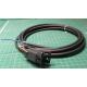 Junion timer valve straight LED cable PUR 2x0.75 black 3M