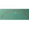 300mm Cut Wire, Orange, 20AWG, 0.5mm2, 16 x 0.2, PVC