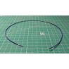 400mm Cut Wire, Purple, 20AWG, 0.5mm2, 16 x 0.2, PVC