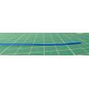 24AWG, 0.22mm2, 7/0.2 Stranding, PTFE, Blue, per meter