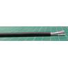 20AWG, 0.5mm2, 16/0.2 Stranding, PVC, Black, Tri Rated, per meter