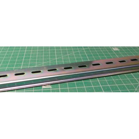 DIN rail 35x7,5mmx1m perforated