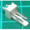 HDR 2 Pin SIL Header, Male, 2.54mm Pitch